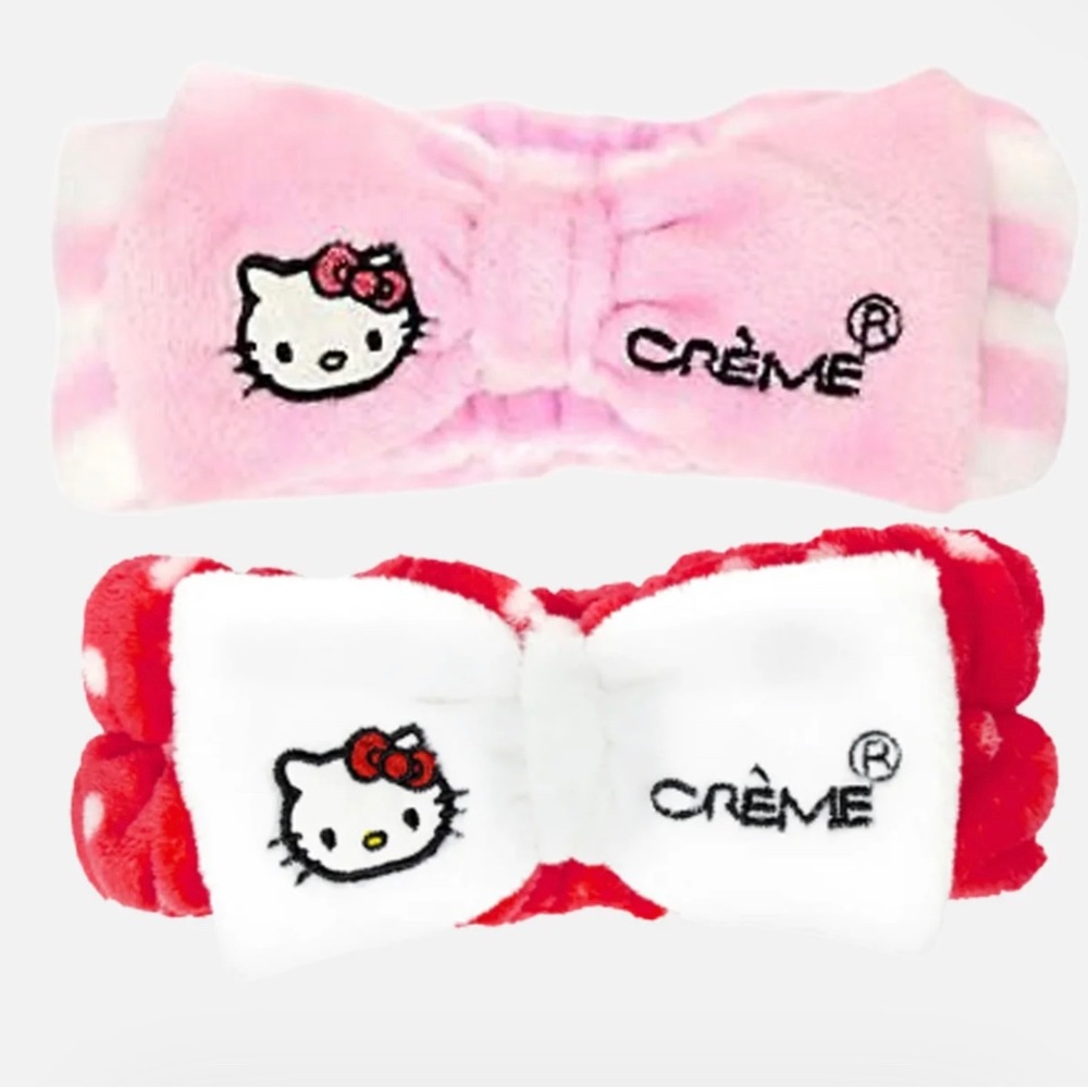 Kitty plush spa headband